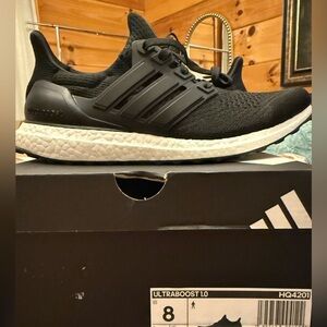 Adidas Ultraboost 1.0 Core Black / White | Men’s 8 / Women’s 9 | Brand New